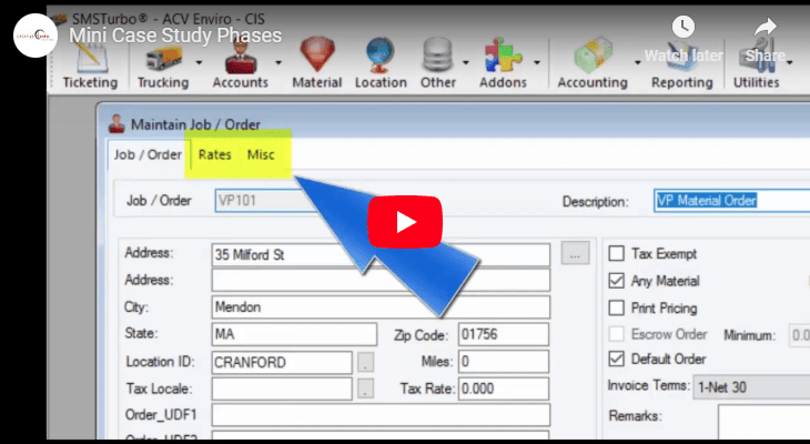 Mini Case Study - Ticketing with Construction Phases