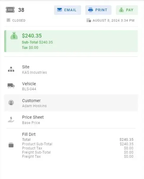 Manage Tickets