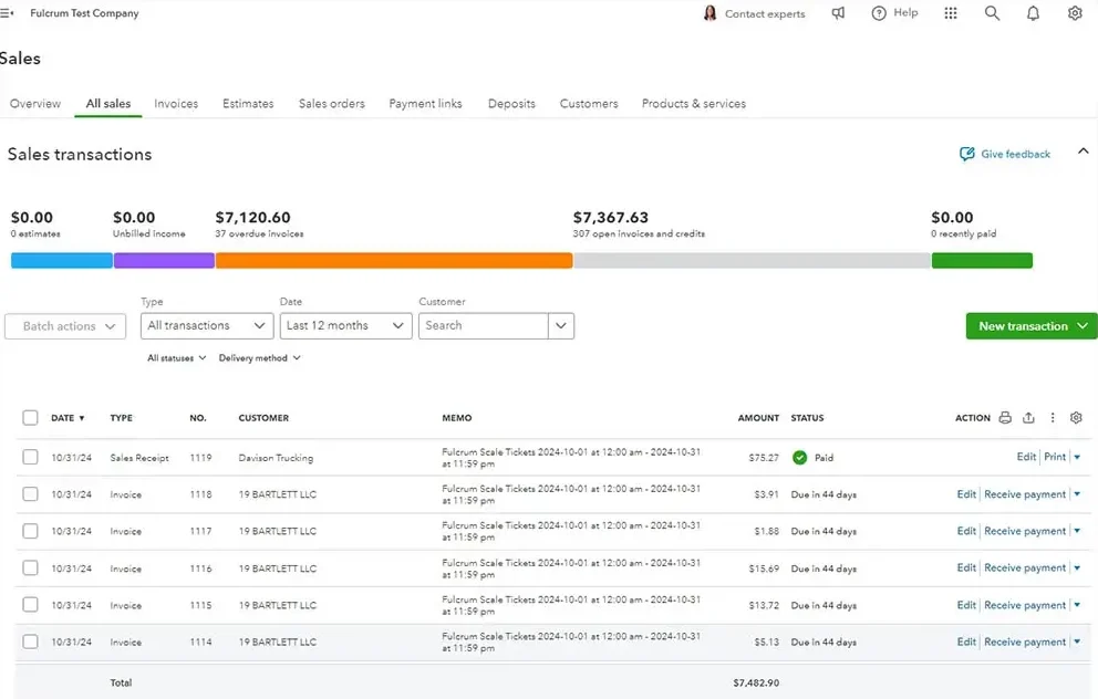 Accounting Integration